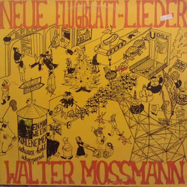 

Виниловая пластинка WALTER MOSSMANN Neue FlugblattLieder US31 TrikontUnsere 1977 Германия Рок Б/у