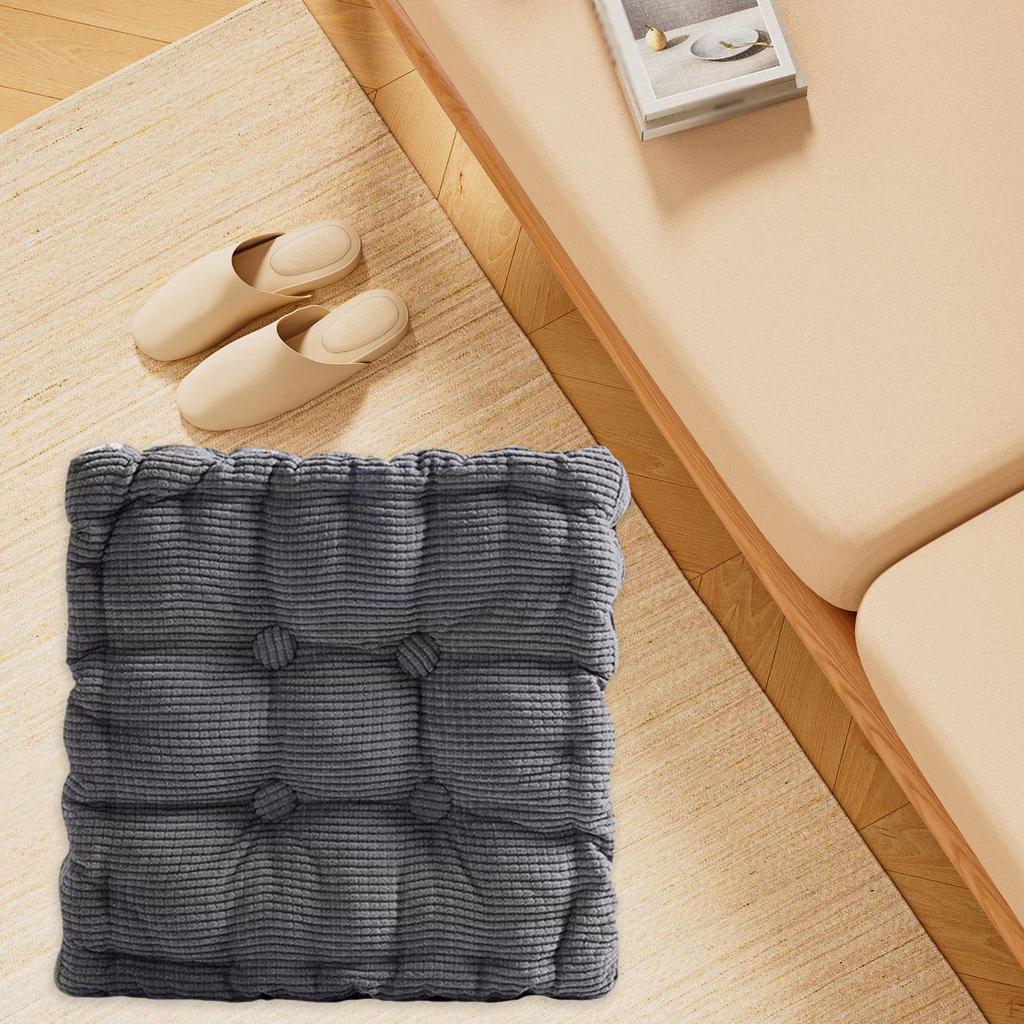 Biscuit Shape Cushion Chair Pad Decorative Comfortable Cute Seating Mat Floor Pillow for