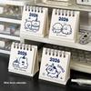 2026 Cute Mini Calendar Office Desktop Decoration Small Ornament Calendar Calendar Plan Book