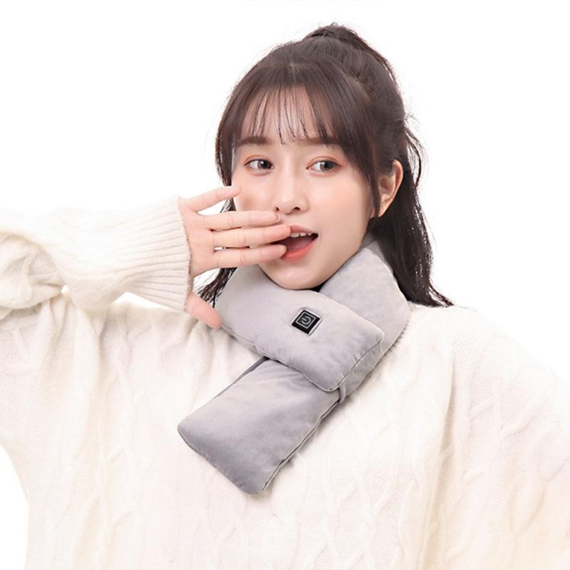 Portable USB Powered Heated Scarf Adjustable Heating Scarf USB Powered Heated Scarf for Women 5 Color Optional