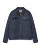 Wacky Willy Collar Contrast Work Jacket Blue