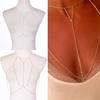 Retro Link Chain Bra Multilayer Sexy Beach Bikini Necklaces Body Chain Jewelry