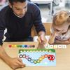 Houten Knijp Kralen Speelgoed Montessori Wiskunde Bewerkingen Vroeg Onderwijs Speelgoed Kleur Matching Fijne Motoriek Trainingsspel Voor Kleuters
