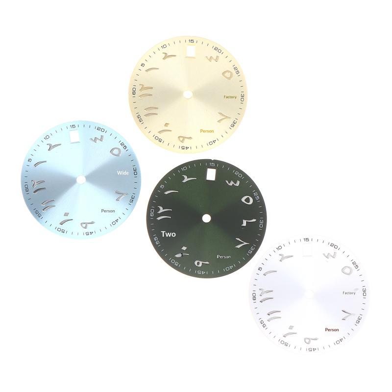 Nh35 Dial 28.5Mm Arabic Numeral Dial Suitable For Nh35 Nh36 Movements Watch Accessories Repair Tool