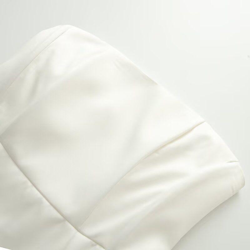 Kaslead New Arrival Women's Clothing Fashion Style Fashion Waist-Controlled Tube Top Vest High Waist Lace Long Dress Suit