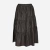 Thursday Island Fake Leather Tiered Skirt T266msk139w
