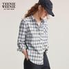 Teenie Weenie Women's Plaid College Style Shirt