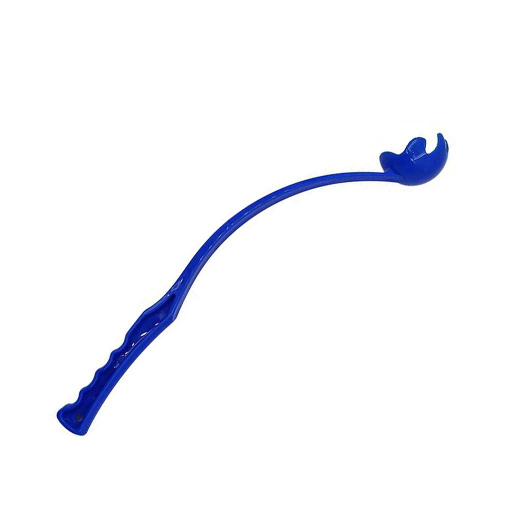 Hand Dog Ball Launcher with Ball Ergonomic Handle Interactive Dog Tennis Ball Thrower for Outdoor