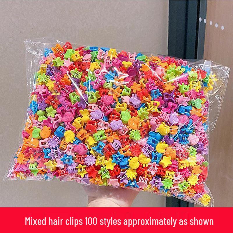 Candy Color Hair Clips for Girls - Cute, No Damage Hair Accessories, DIY Hairpins, Princess Style Claw Clip