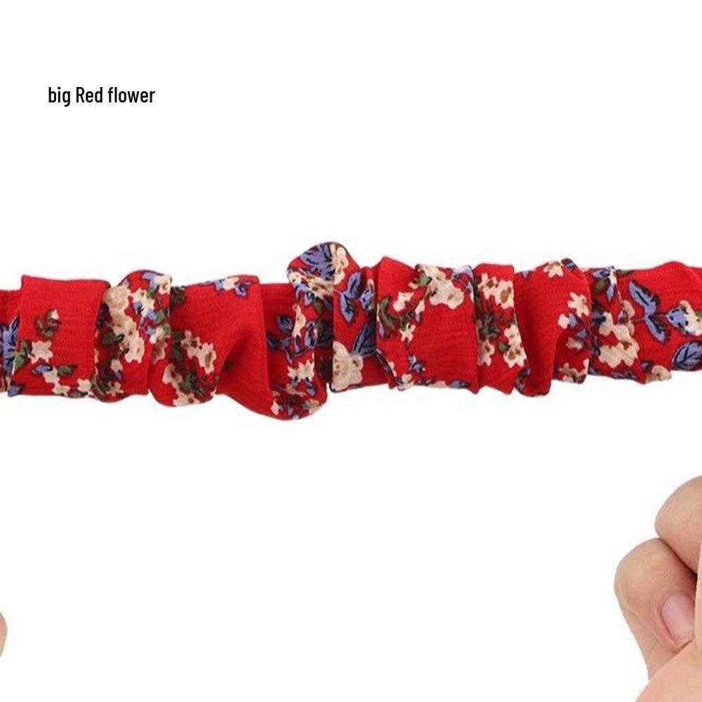 Brățară de ceas elastică tip scrunchie de 20mm/22mm pentru Samsung Galaxy Watch 4 & Huawei GT2 (42mm/46mm)