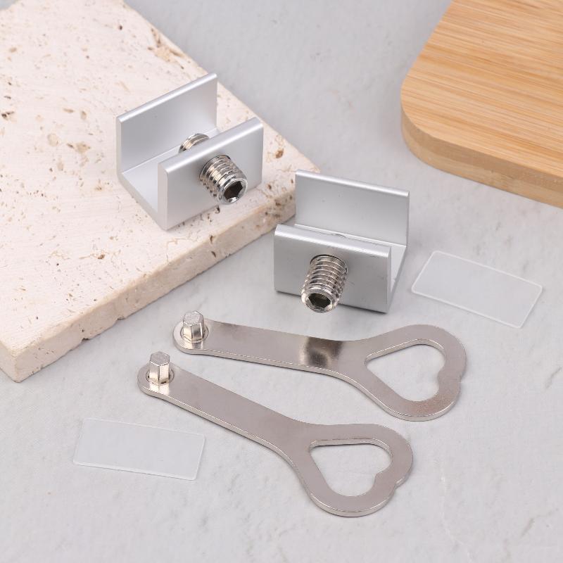 Adjustable Window Locks Sliding Sash Stopper Safety Window Lock With Keys Kids Child Safety Doors Locks Anti-Theft Lock