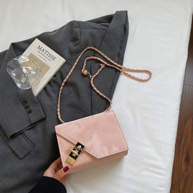Premium bag women's new fashion trendy chain small square bag simple shoulder bag niche design messenger bag