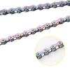 XRTC Anti-Rust Single Speed Bicycle Chain for Kids - Durable and Colorful with Connector, Boxed