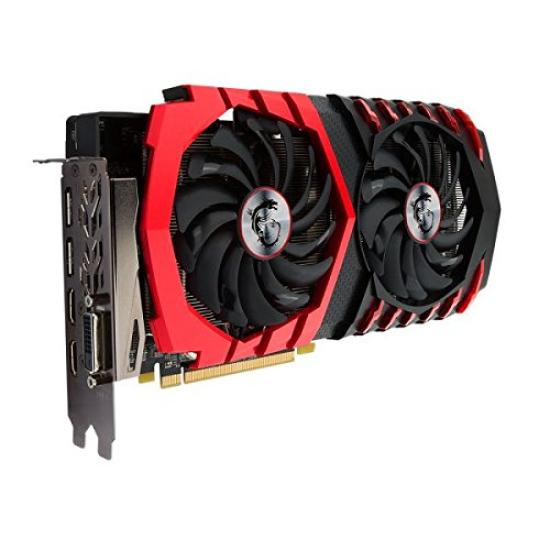MSI TWIN FROZR VI Kühlsystem Ausgestattet Polaris Architektur Grafikkarte RADEON RX 480 GAMING X 8G