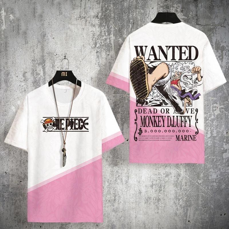 

One Piece Luffy Cosplay Anime Manga T-Shirt Tee Costumes Undershirt Polyester L
