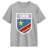 Fashion Congo Flag TShirts Unisex Round Collar Pure Cotton T Shirt Short Sleeve Tee Shirt 6XL Tops