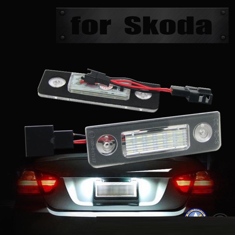 Volkswagen Skoda LED License Plate Light Decoder