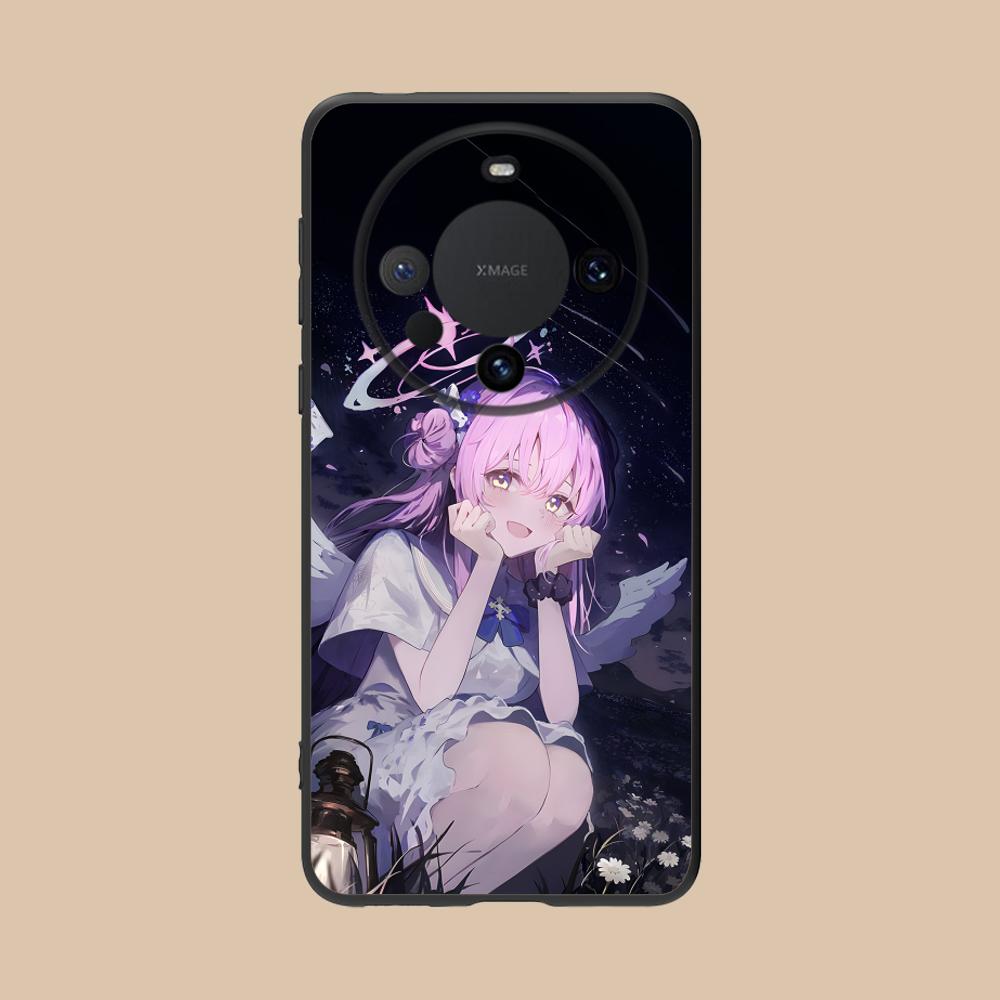 

Blue Archive Misono Mika Matte Mobile Phone Case for Huawei Mate 60 50 40 30 20 10 Pro Plus Lite E 5G Colorful Printing Cover Huawei Mate 10 Lite