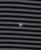 The Coldest Moment Tcm Stripe Hooded Zip-Up (Charcoal/Black)
