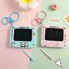 Portable Erasable Board Miniature Doodles Keychain for Artists Schoolbag Pendant Painting Keyring Accessory