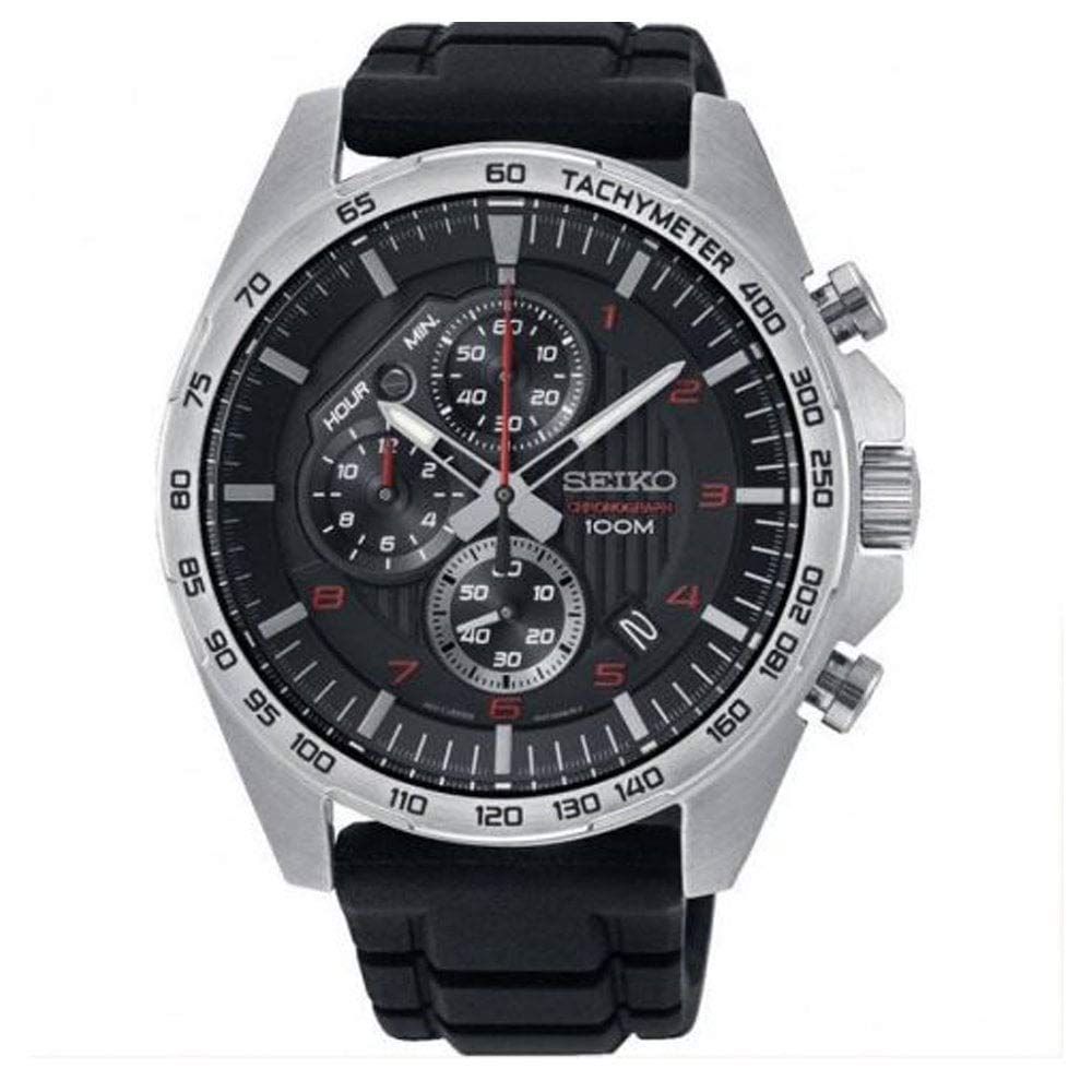 

Годинник SEIKO Quartz Chronograph 100M водонепроникний силіконовий ремінець SSB325P1 [Seiko] для чоловіків [реімпортований]