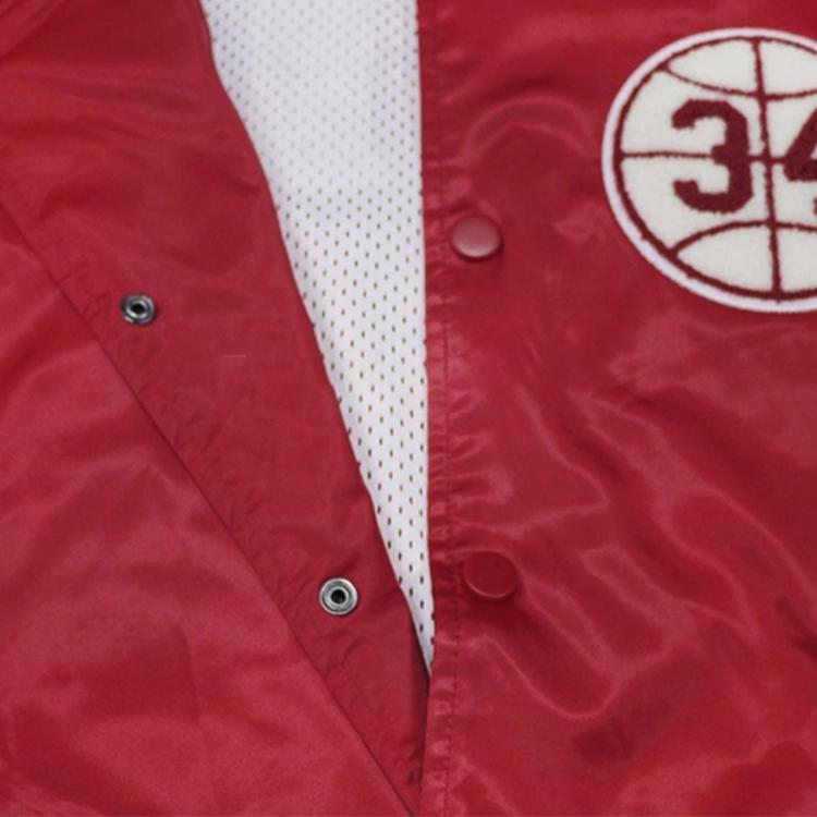 Jordan Lightweight Mesh Baseball Jacket Men Outerwear Red AR1170-688