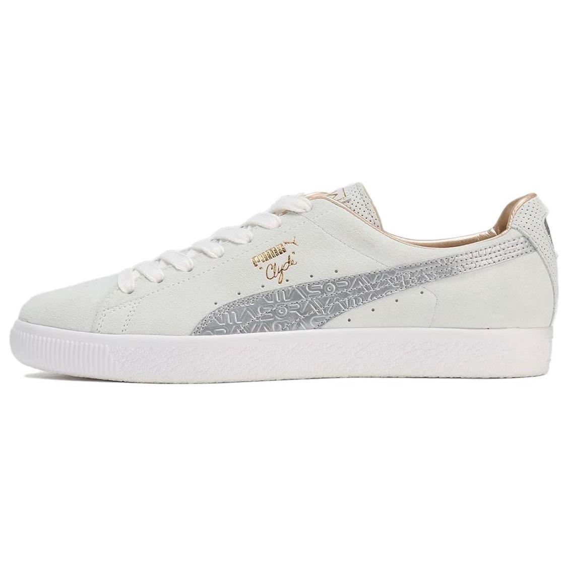 

New PUMA Clyde Mij X Hajime Sorayama Feather Grey Silver 394497-01 37