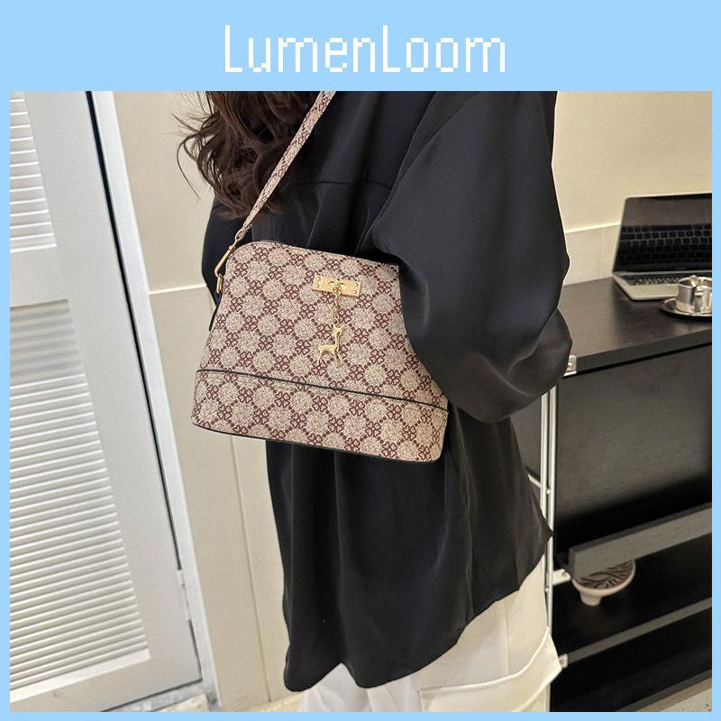 Stylish Pu Leather Commuter Sling Bag For Women With Chic Design In Khaki