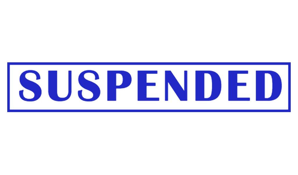 Printtoo Suspended Self Inking Rubber Stamp Pre-Inked Office Stamp- Home Office Business Stationery, Black- 42 X 9
