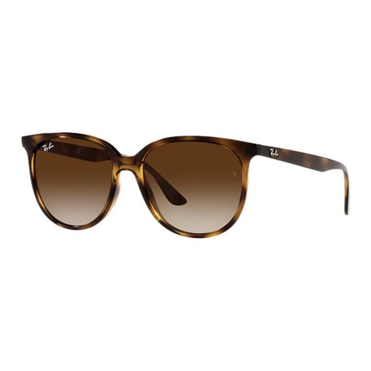 Ray-Ban Oval Fashion Forward Sunglasses Women sunglasses Brown 0RB4378F-710/13