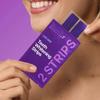 Purple Teeth Whitening Strips Gentle Formula For Daily Use Enamel Safe Instant Brightening Effect For Sensitive Teeth