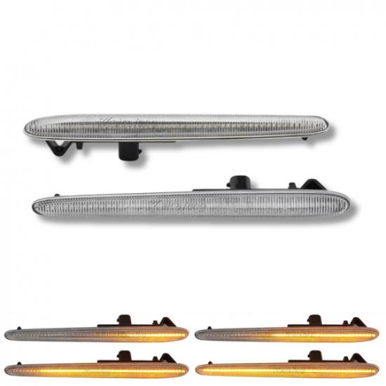 Alfa Romeo Giulietta Side Indicators Set LED Clear Dynamic 10-16 Repeater Pair