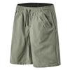 Men's Quick-Dry Ice Silk Shorts, Summer New Style, Loose-Fitting Casual Mid-Length Shorts, Trendy Sports Beach Shorts