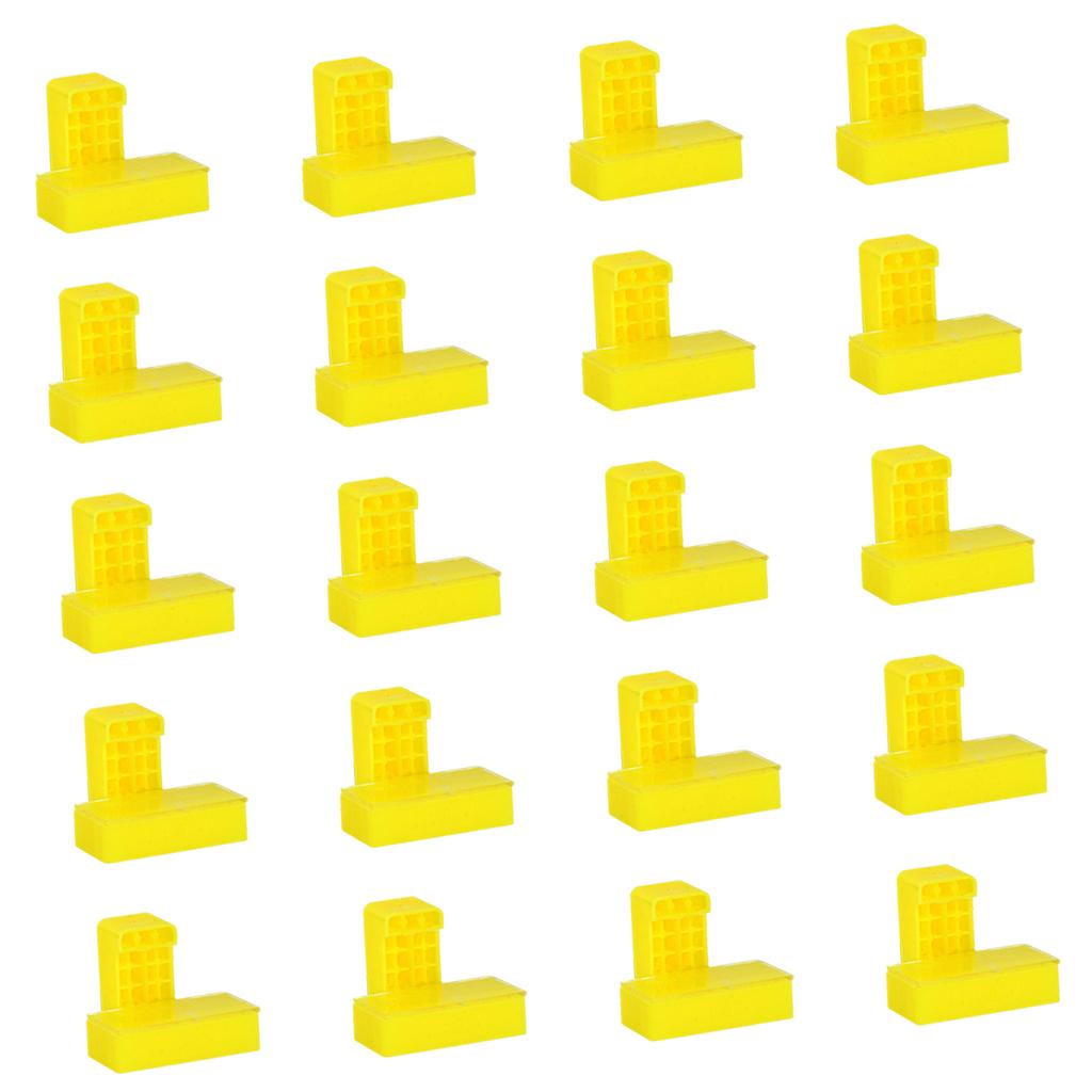 Korektor Krawędzi Płytek Klipsy Poziomujące Krawędzie Narzędzie do Wyrównywania Narożników Płytek Ściennych z Wytrzymałych Materiałów PP