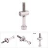 M5x303540mm Lega di Titanio Bullone di Fissaggio Reggisella Bicicletta Vite a Testa Tonda (Titanio M5x40)