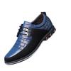 Men's Versatile Korean-Style Leather Lace-Up Shoes, Casual and Business, Sizes 47-48