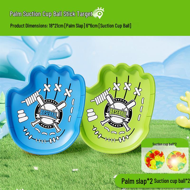 Hobby Toss & Catch Suction Cup Racket - Outdoor/Indoor Parent-Child Sticky Ball Toy