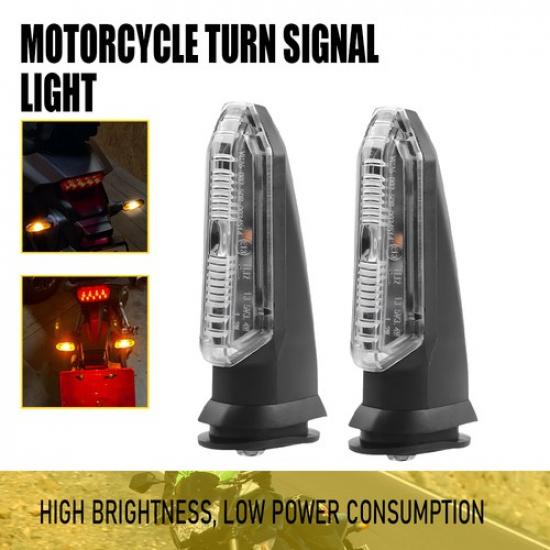 2X Clear Lens L+R Turn Signal Light For HONDA CB 400F/500F/400X/500X 2013-2018
