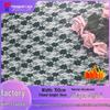 Floral Breathable Non-Elastic Lace Fabric, 100% Polyester Mesh for Women’s Clothing, Wedding Dresses, Cheongsams, and Formal Gowns