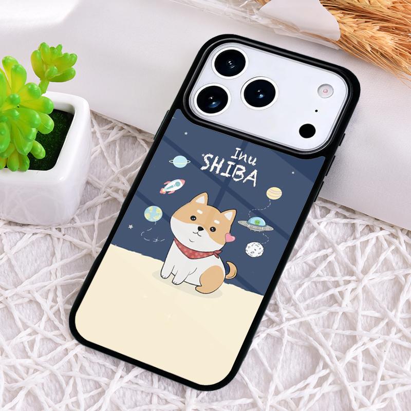 Shiba Shibes Dog Cartoon Shockproof Phone Case for iPhone 17 Air 16e 15 11 12 14 13 Pro Max Cover Coque