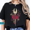 Hollow Knight Silksong Skjorte: Indie Spiller T-skjorte, Team Cherry Merch