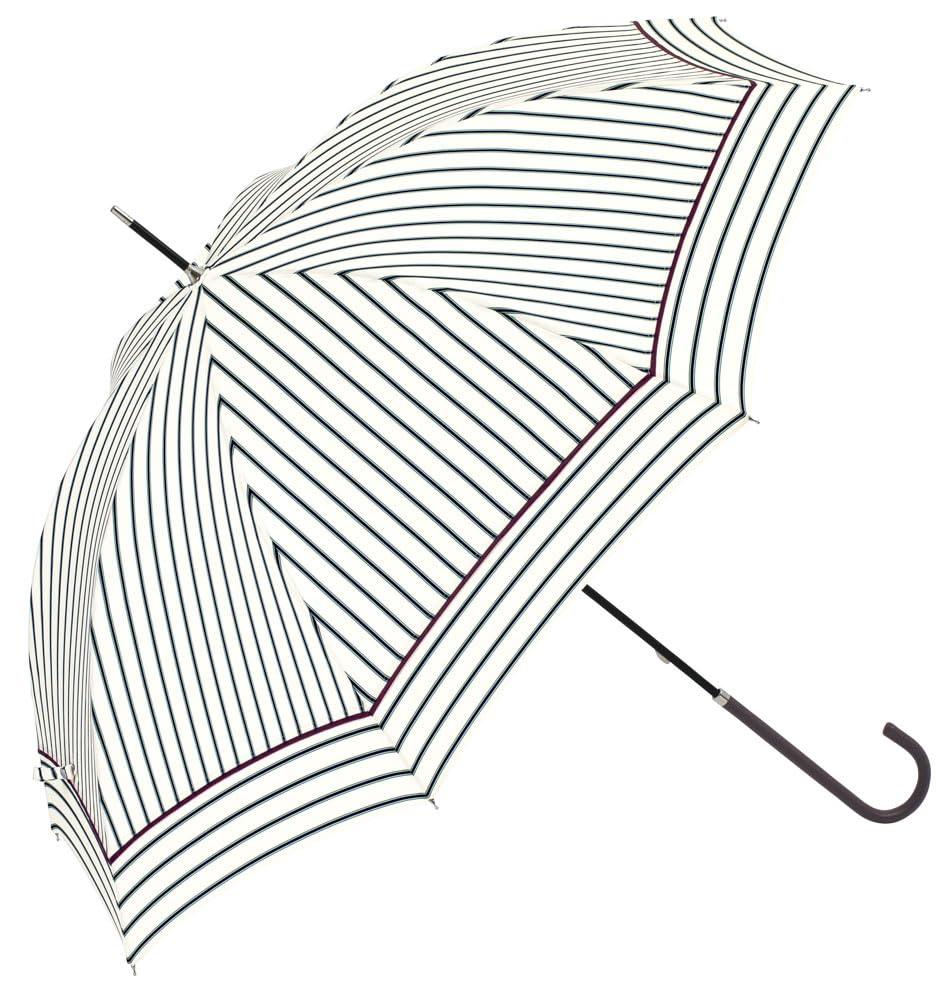 Because Long Umbrella Double Stripe WH B-140113