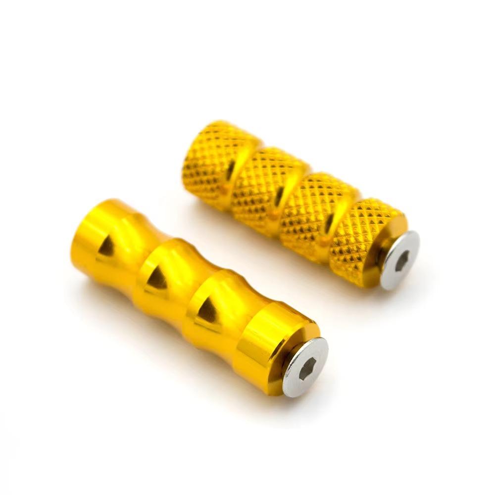 High-Strength M6 Motorcycle Footrest Rearset Aluminum Alloy CNC Gear Shift Peg Motorcycle Accessories for Yamaha//Kawasaki