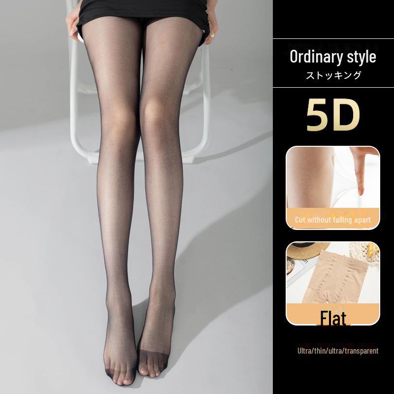 Ultra-Thin Nude Anti-Hook Pantyhose for Women - Transparent Spring/Summer Stockings