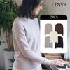 Senbi Relaxed Mock Neck Knit 1pcs