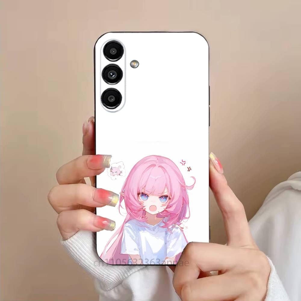H-Honkai Alyssia Phone Case For Samsung Galaxy S21 22 23 24 S25 Ultra PlusS20 FE S10 Plus  Cover Funda