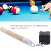 2pcs Cap with Chain Cue Tip Pricker Wood Grain Handle Snooker Accessory  Billiard Cue Care