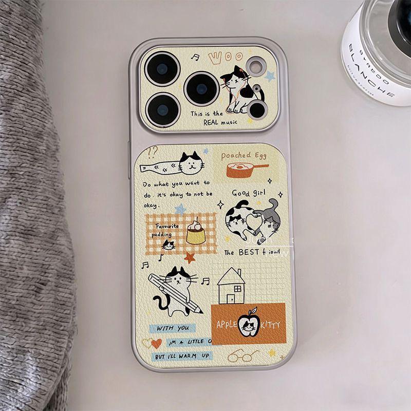 

Cat Headphone Case for iPhone 13/15/16/17 Pro Max – Full Coverage iPhone 17 Pro
