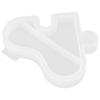 DIY Silicone Mold Love Heart Platter Storage Box Mirror Manual Setting Jewelry Box for Storage Jewelry Gift