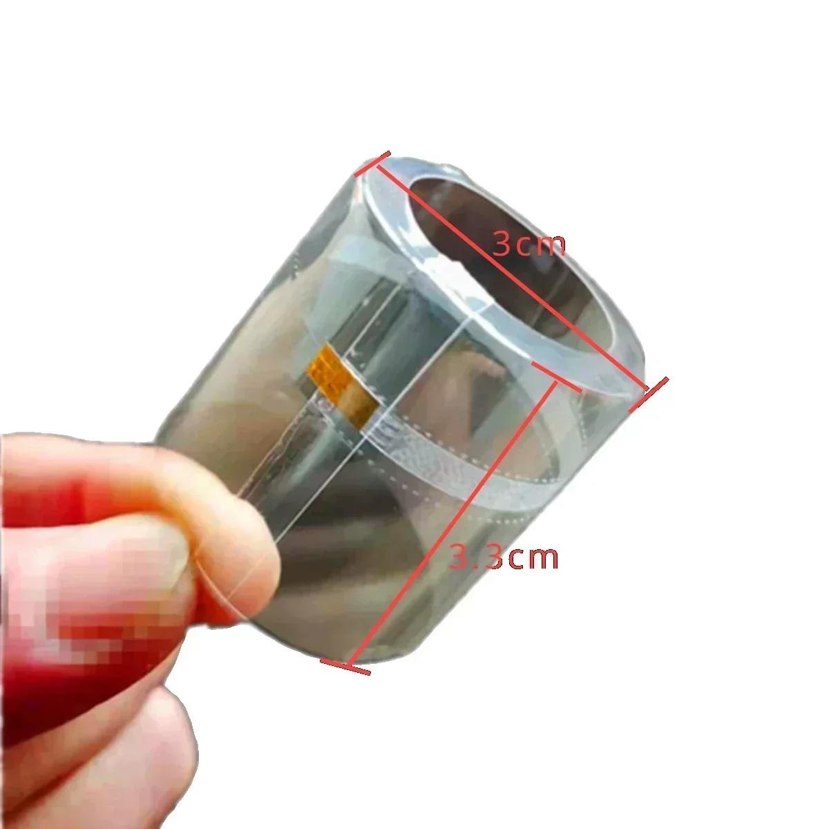 

100piece Bottle Cap Sealing Heat Shrink Film Bottles Cover Golden Stripes Heat Sealing Cap Wine Bottle Cap Sealing Sleeve 100pcs